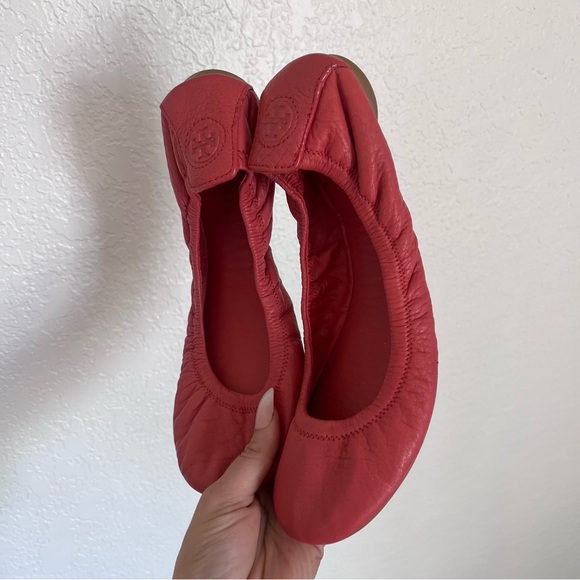 Tory Burch Pink Ballet Flats size 7.5 - Picture 4 of 7